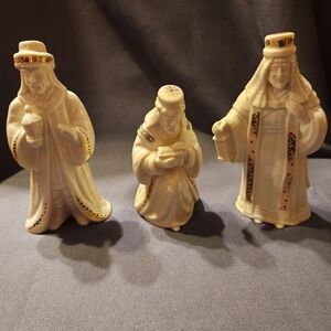Lenox China Jewels Nativity Three Wise Men 3 Kings USA NWB